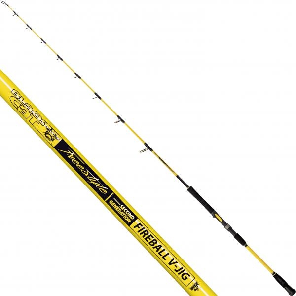 BLACK CAT Freestyle Fireball V-JIG 225g 1,90m AKCE