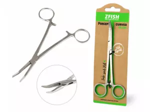 ZFISH Pean Zahnutý Forceps Curved