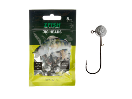 Zfish Jig Head Premium - 5 ks