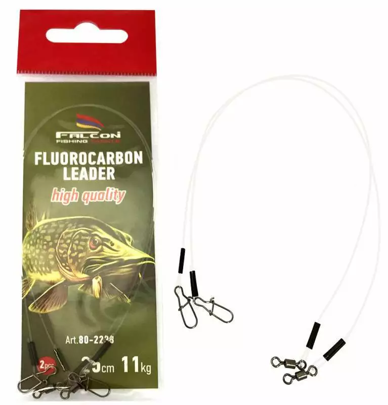 Falcon Fluorocarbon Leader 25cm 2ks
