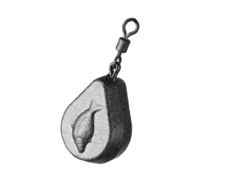ZFISH olovo Flat Pear Lead
