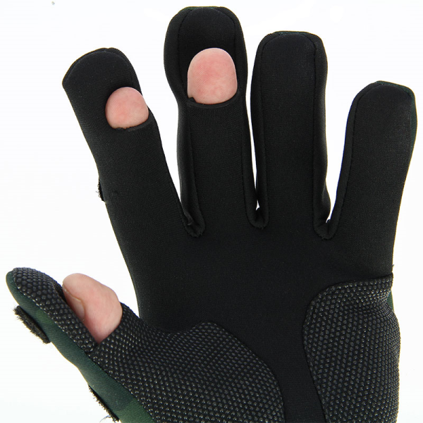 NGT Neoprén Rukavice Camo Gloves