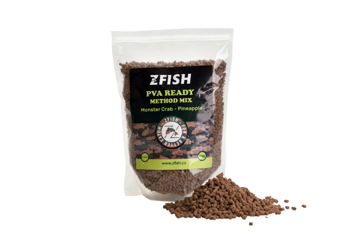 ZFISH Pva Ready & Method Feeder Mix 2-3mm/1kg