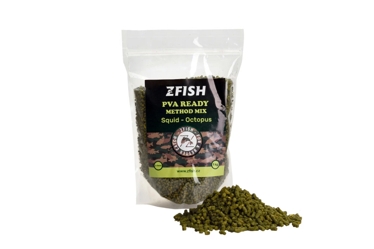 ZFISH Pva Ready & Method Feeder Mix 2-3mm/1kg