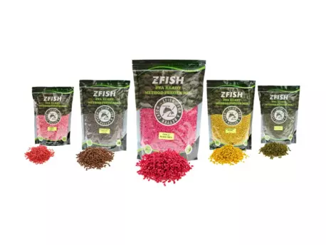 ZFISH Pva Ready & Method Feeder Mix 2-3mm/1kg