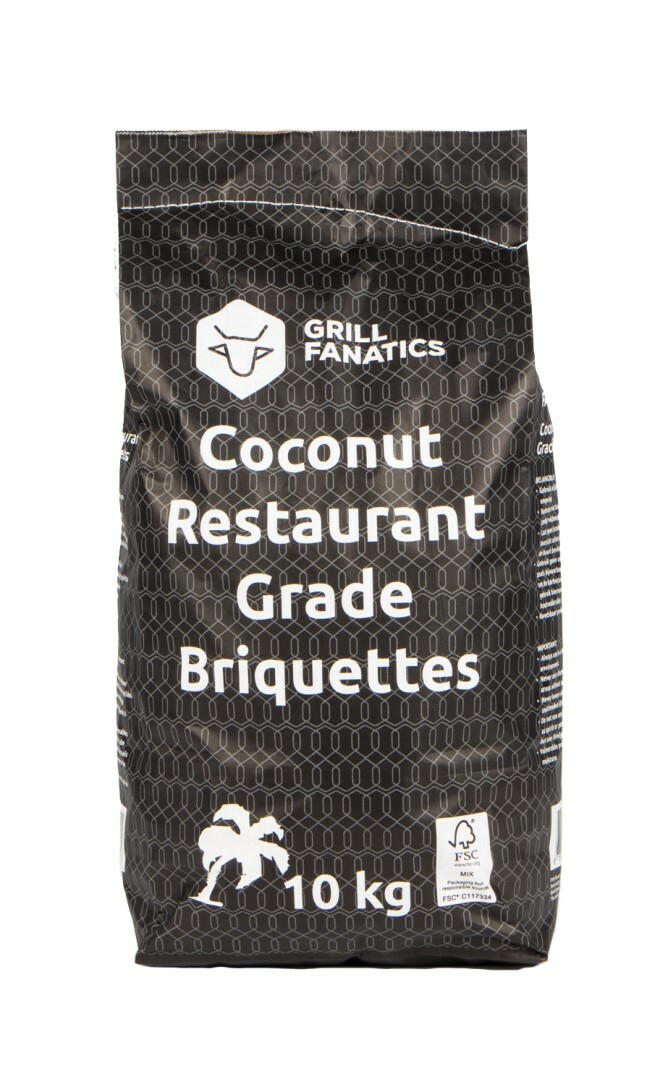Coconut brikety 10kg Grill Fanatics