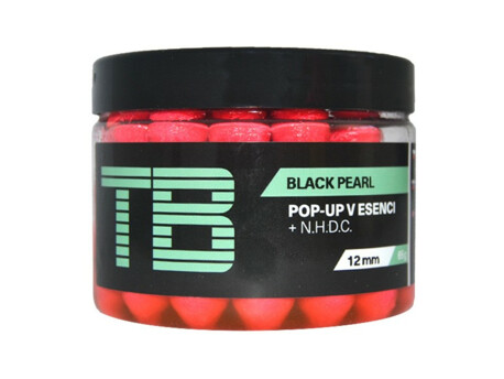 TB Baits Plovoucí Boilie Pop-Up Pink Black Pearl + NHDC 65 g
