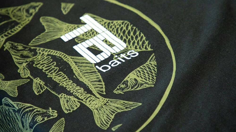 TB Baits Tričko Vintage Black