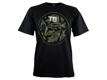 TB Baits Tričko Vintage Black