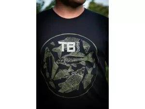 TB Baits Tričko Vintage Black