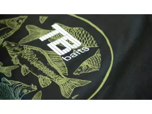 TB Baits Tričko Vintage Black