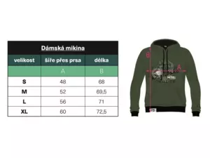 TB Baits Mikina Vintage Lady VÝPRODEJ