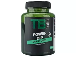 TB Baits Power Dip Garlic Liver 150 ml VÝPRODEJ