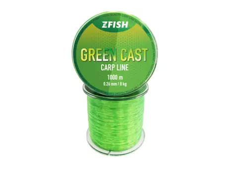 ZFISH Vlasec Green Cast Carp Line 1000m