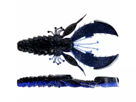 Westin: Gumová nástraha CreCraw Creaturebait 6,5cm 4g Black/Blue 6ks