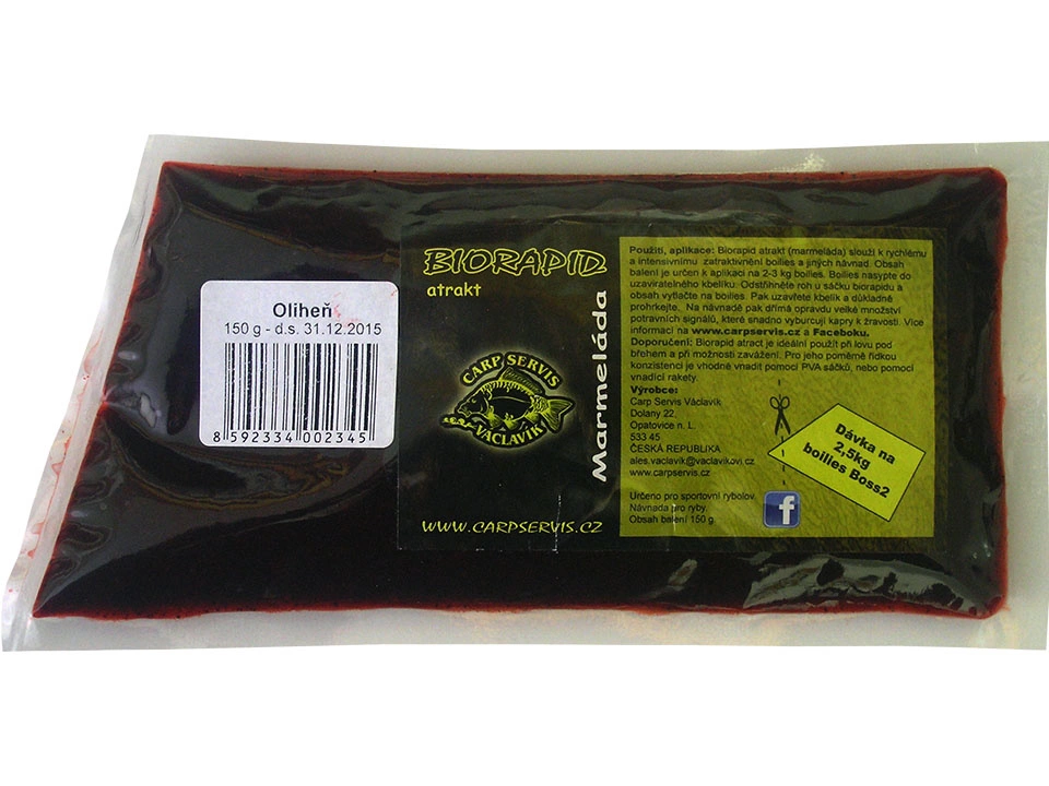 CARP SERVIS VÁCLAVÍK Biorapid Atrakt marmeláda - 150 g