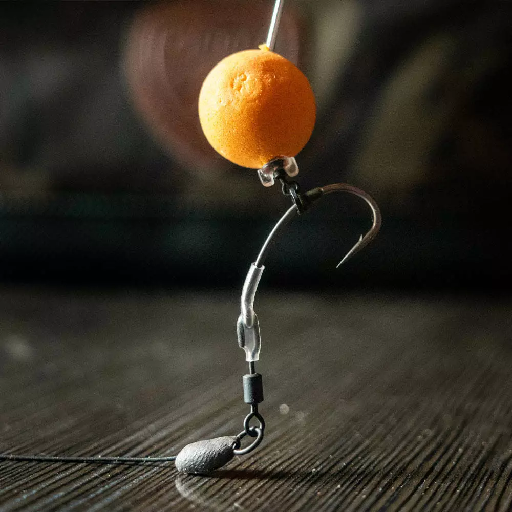 Giants fishing Kolíček s obratlíkem a kroužkem Screw with Ring Swivel