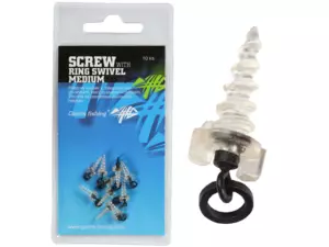 Giants fishing Kolíček s obratlíkem a kroužkem Screw with Ring Swivel