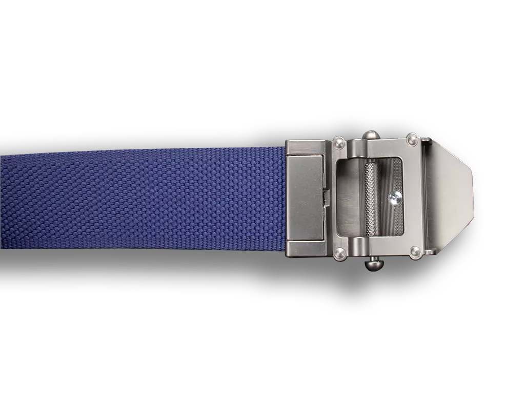 Textilní opasek RYBÁŘI - modrý