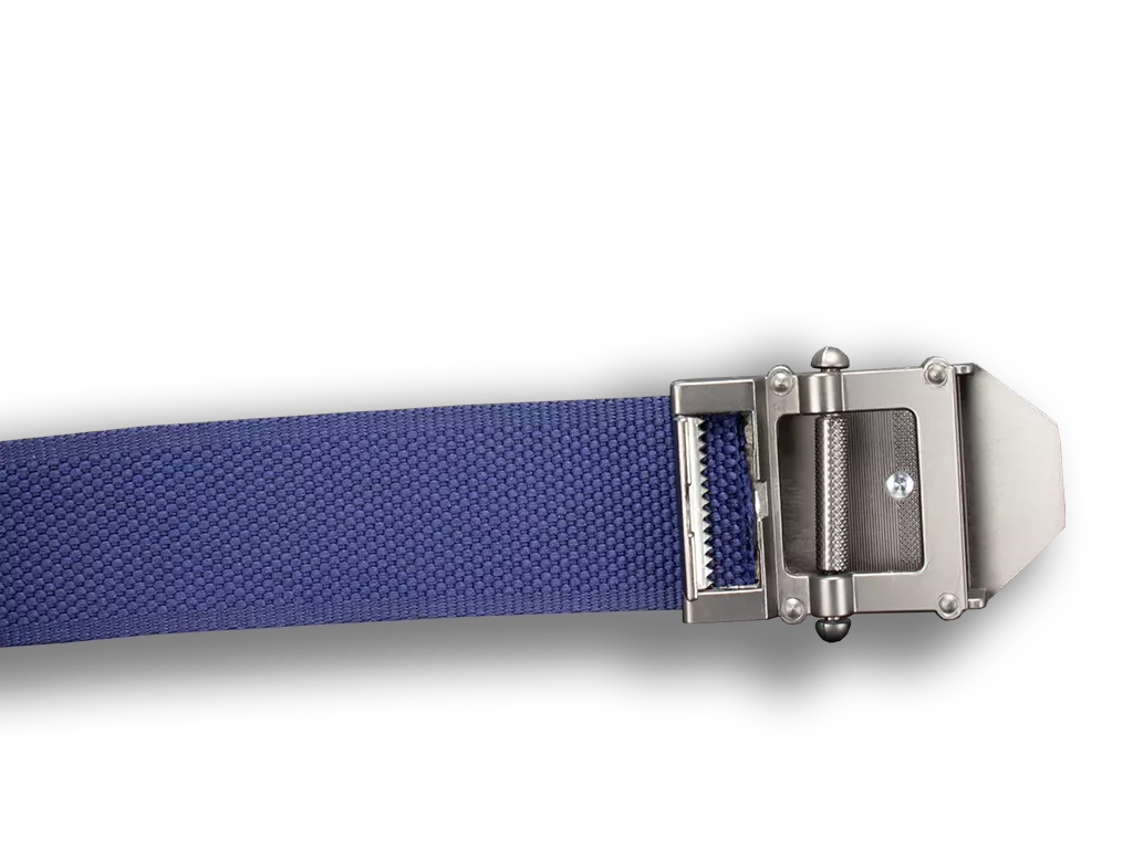 Textilní opasek RYBÁŘI - modrý