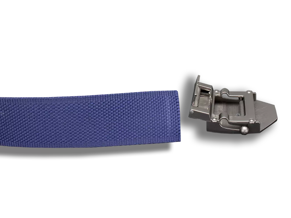 Textilní opasek RYBÁŘI - modrý