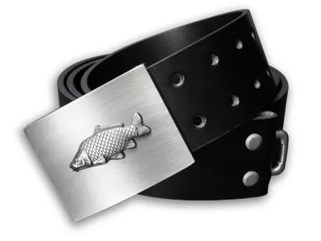 Kožený opasek RYBÁŘI - 45 mm - Vojenský