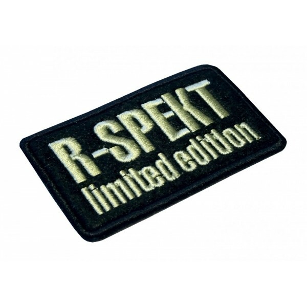 R-SPEKT limited edition nášivka černá 70mm
