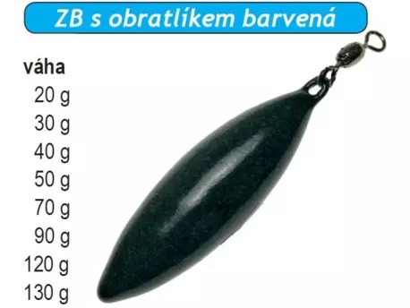 JSA ZB s obratlíkem barvená 90g