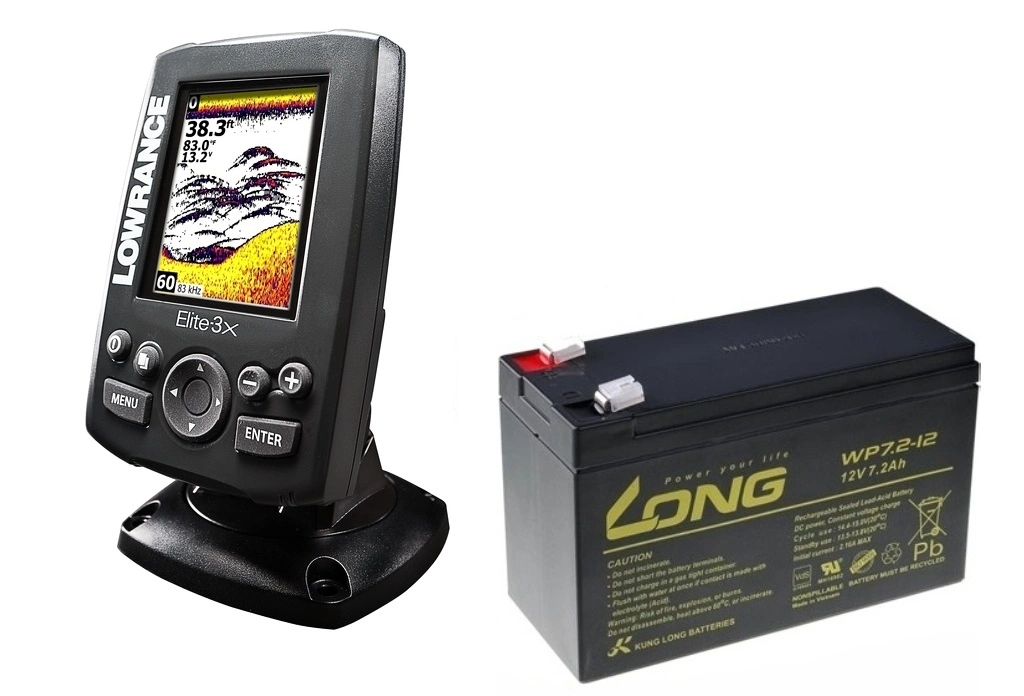 LOWRANCE Elite-3x + baterie ZDARMA!!
