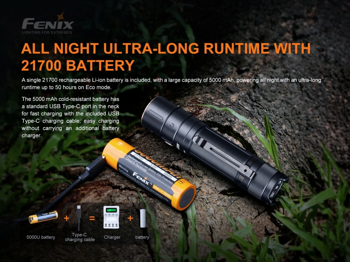 FENIX LED svítilna E35 V3.0