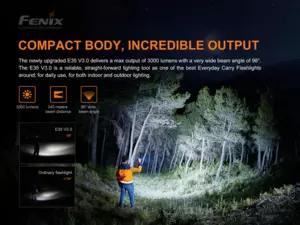 FENIX LED svítilna E35 V3.0