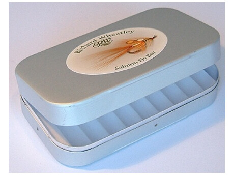 Richard Wheatley Krabička Ripple Foam stříbrná s obrázkem mušky