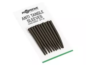 Korda Převleky Basix Anti Tangle Sleeves Camo Green VÝPRODEJ
