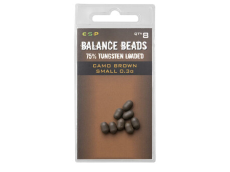 ESP Tungsten Loaded Balance Beads Small Brown