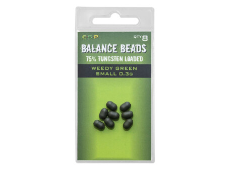 ESP Tungsten Loaded Balance Beads Small Green