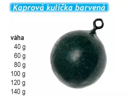 JSA Kaprová kulička barvená 100g
