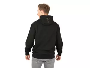 FOX Mikina Light Weight BLACK/CAMO PRINT PULLOVER VÝPRODEJ