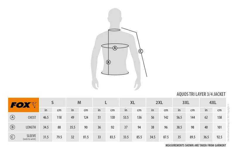 FOX Bunda AQUOS TRI LAYER ¾ JACKET AKCE
