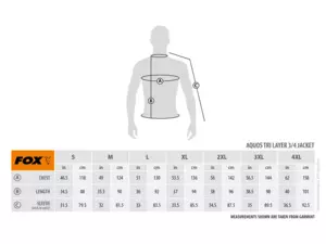 FOX Bunda AQUOS TRI LAYER ¾ JACKET AKCE