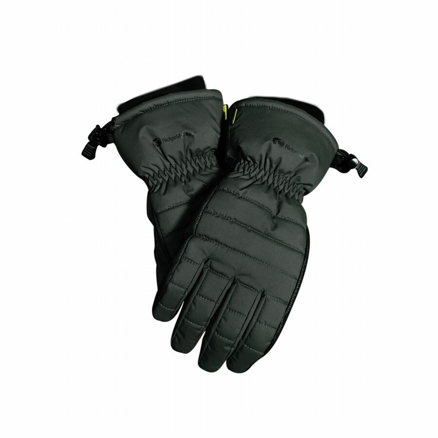 RidgeMonkey: Rukavice APEarel K2XP Waterproof Glove Green Velikost S/M