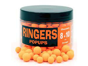 RINGERBAITS LTD Ringers - Chocolate Orange Pop-up 8 & 10mm 70g Čoko Pomeranč