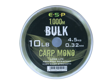 ESP vlasec Bulk Carp Mono 0,32mm,1000m