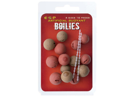 ESP Buoyant Boilies Brown/Red Fishmeal

