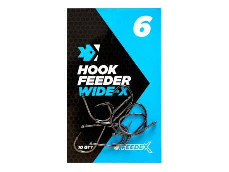 FEEDER EXPERT háčky - WIDE-X hook č.6 10ks
