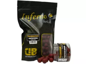 Carp Inferno Rozpustné Boilies Nutra Line Jogurtová Jahoda