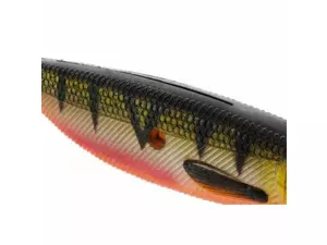 Westin Gumová nástraha ShadTeez Hollow 8cm 4g Black/Chartreuse VÝPRODEJ