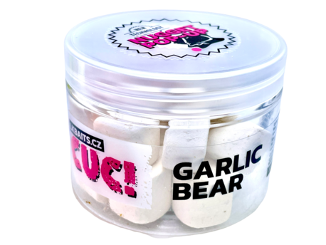 LK Baits CUC! Nugget POP-UP Fluoro Garlic Bear 17 mm, 150ml