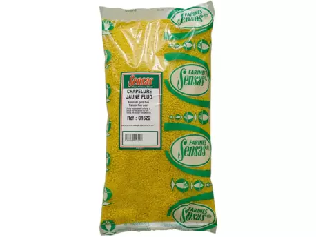 SENSAS Chapelure Fluo Jaune (žlutá anglická vločka) 700g