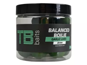 TB Baits Vyvážené Boilie Balanced + Atraktor Garlic Liver 100 g VÝPRODEJ