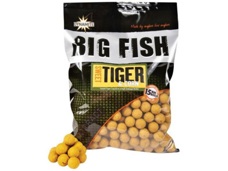 Dynamite Baits Boilies Sweet Tiger&Corn 15 mm 1 kg